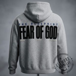 The JAY-Z Blueprint x Fear Of God Hoodie