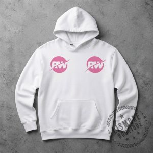 Robbie Williams At Bilbao BBK Live Pink RW Logo Shirt