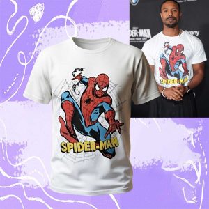 Michael B. Jordan At The Spider Man Brand New Day Spider Man Shirt