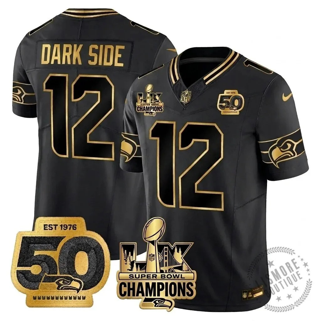 Seattle Seahawks Jaxon Smith-Njigba Super Bowl Champions Throwback Football Jersey 141 Seattle Seahawks Jaxon Smith-Njigba Super Bowl Champions Throwback Football Jersey