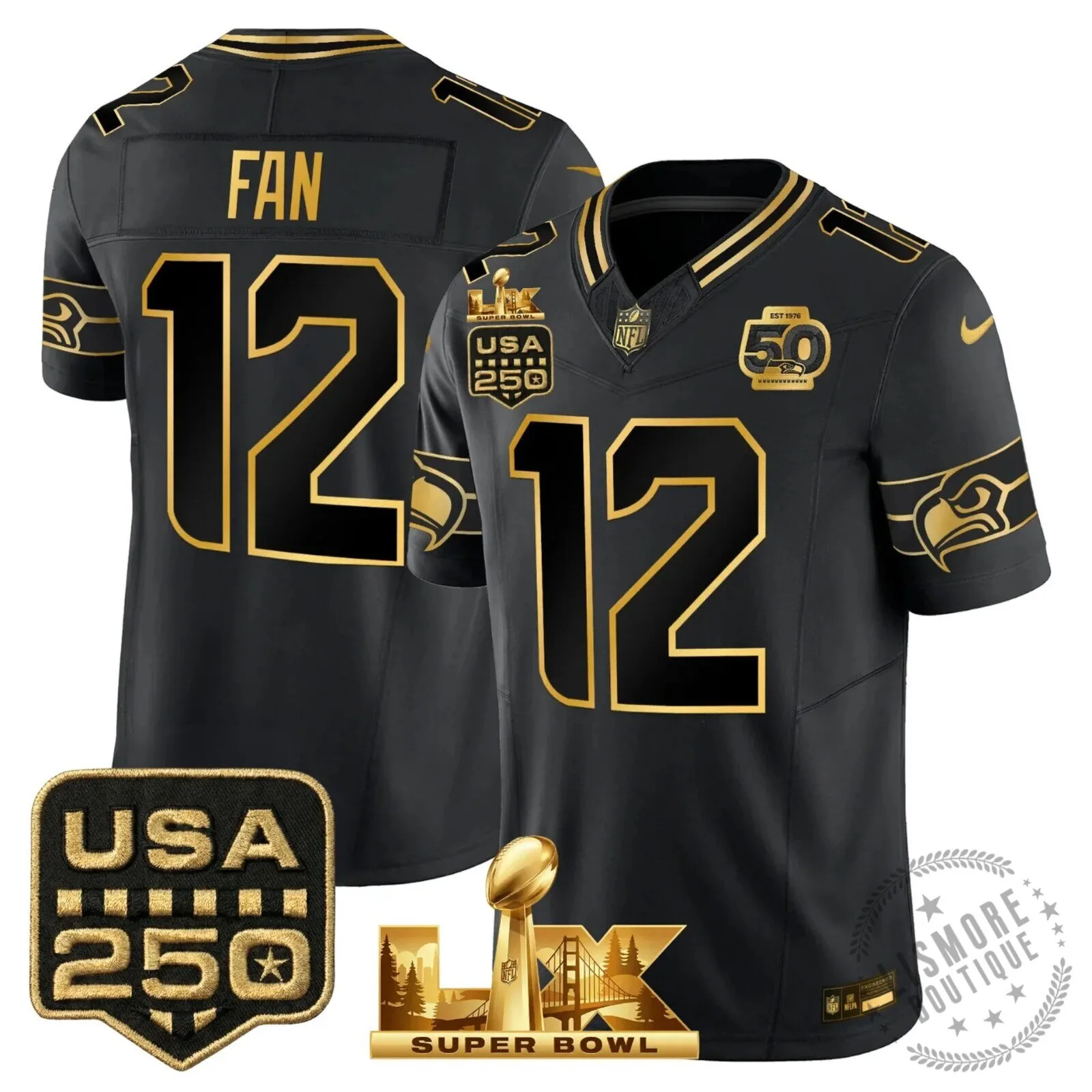 Seattle Seahawks Jaxon Smith-Njigba Super Bowl Champions Throwback Football Jersey 149 Seattle Seahawks Jaxon Smith-Njigba Super Bowl Champions Throwback Football Jersey