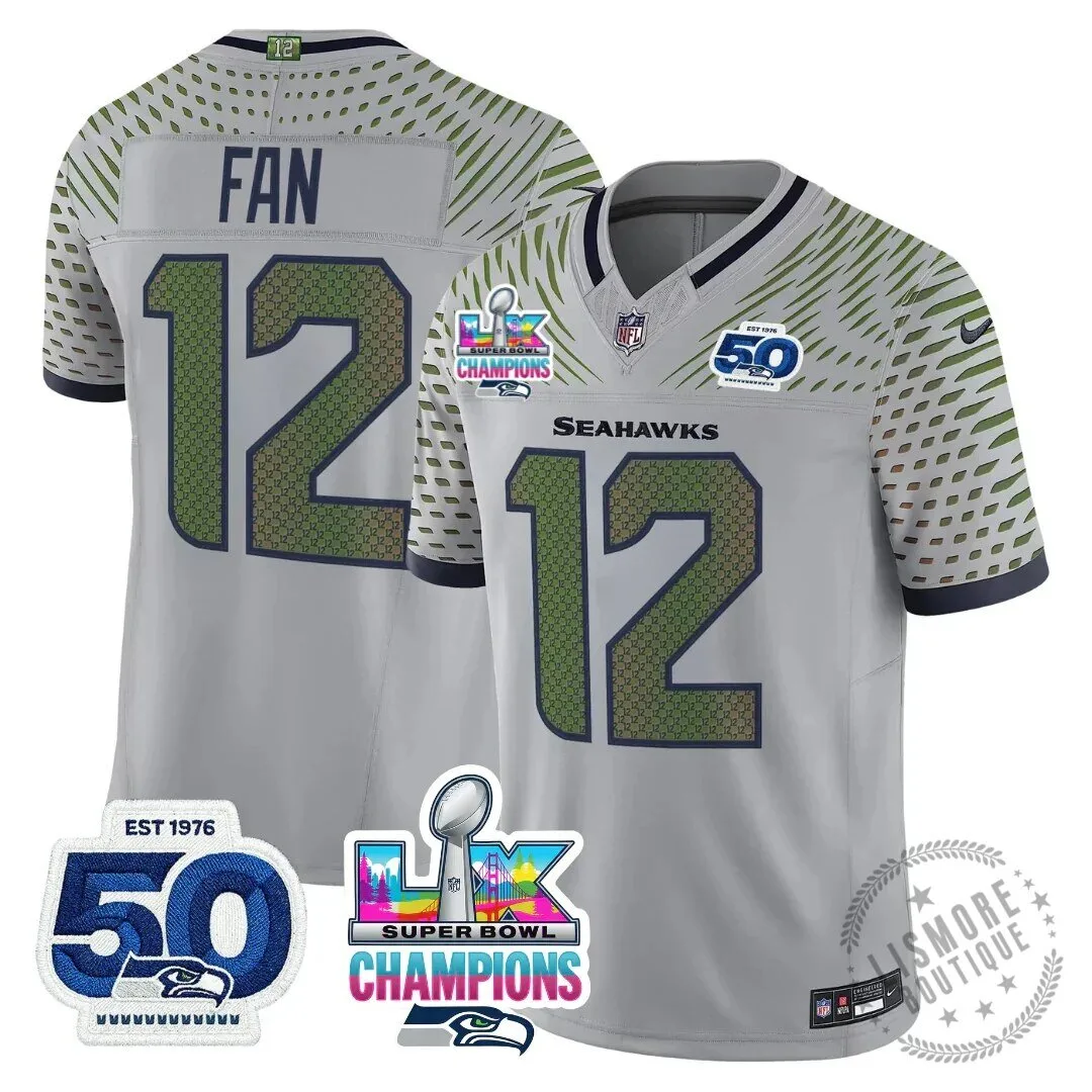 Seattle Seahawks Jaxon Smith-Njigba Super Bowl Champions Throwback Football Jersey 180 Seattle Seahawks Jaxon Smith-Njigba Super Bowl Champions Throwback Football Jersey