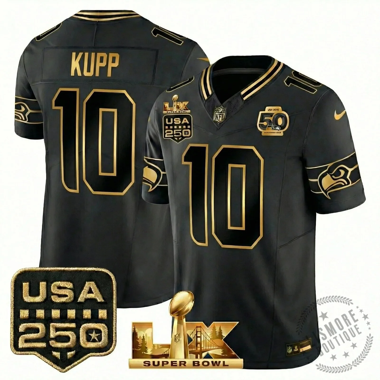 Seattle Seahawks Jaxon Smith-Njigba Super Bowl Champions Throwback Football Jersey 212 Seattle Seahawks Jaxon Smith-Njigba Super Bowl Champions Throwback Football Jersey