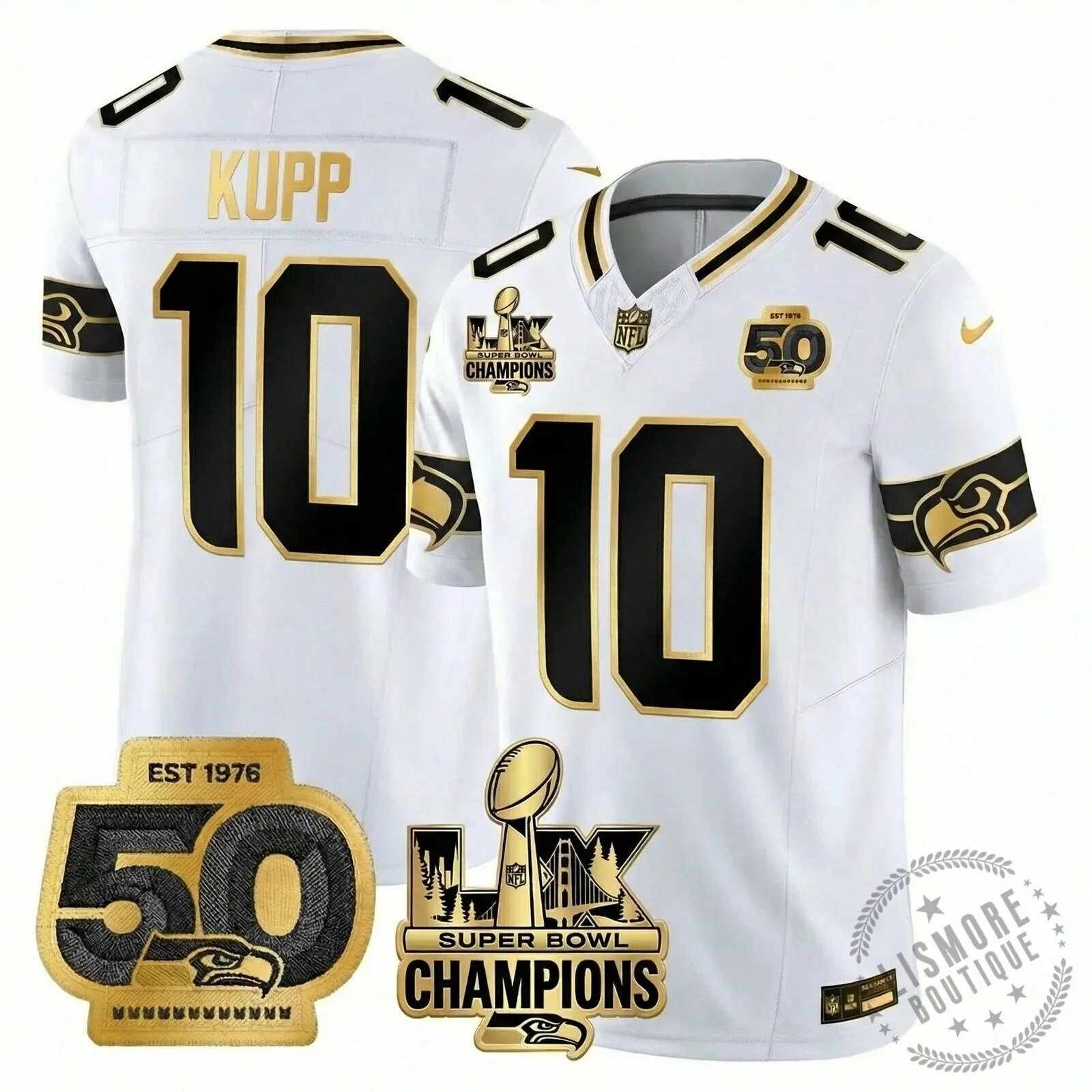 Seattle Seahawks Jaxon Smith-Njigba Super Bowl Champions Throwback Football Jersey 223 Seattle Seahawks Jaxon Smith-Njigba Super Bowl Champions Throwback Football Jersey