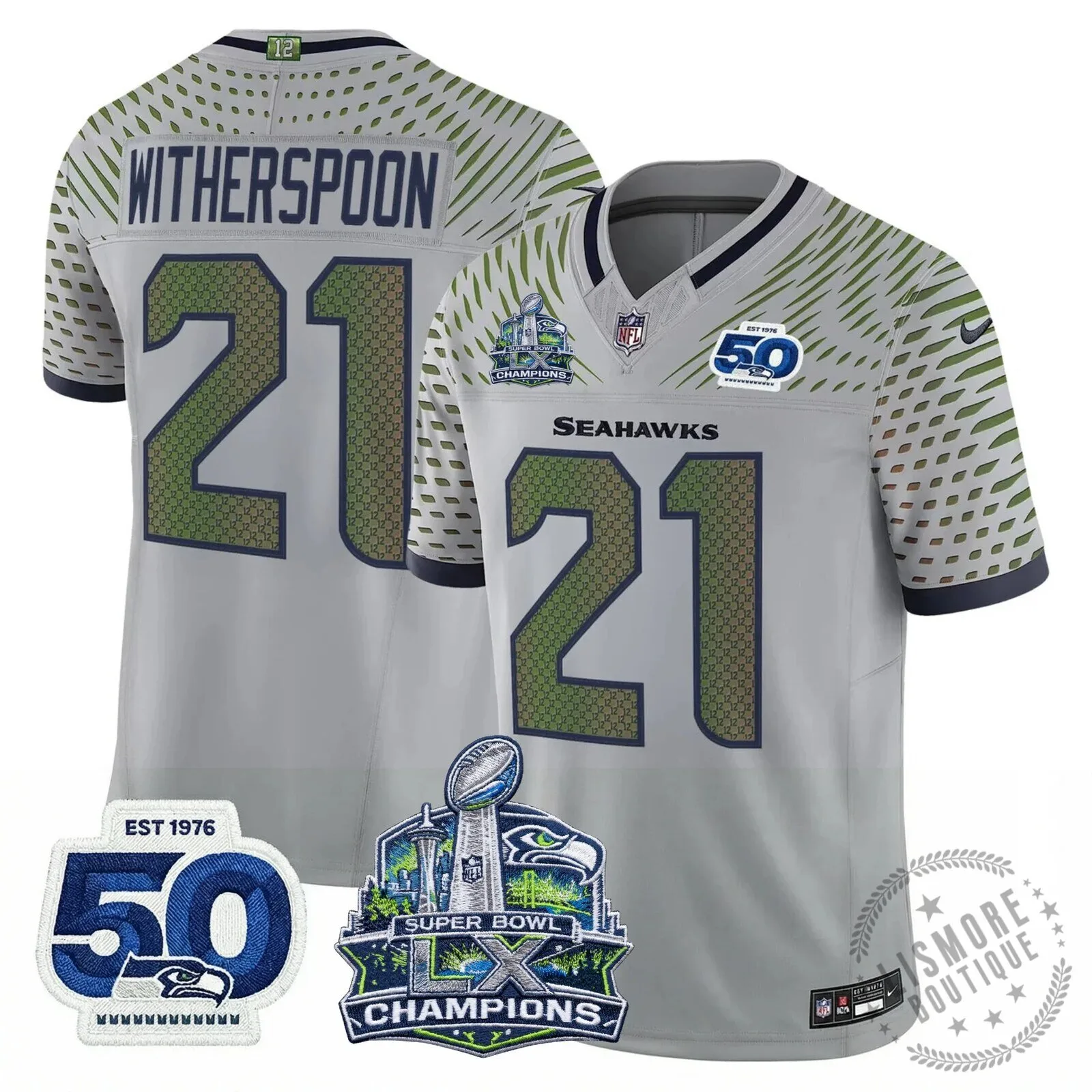 Seattle Seahawks Jaxon Smith-Njigba Super Bowl Champions Throwback Football Jersey 234 Seattle Seahawks Jaxon Smith-Njigba Super Bowl Champions Throwback Football Jersey