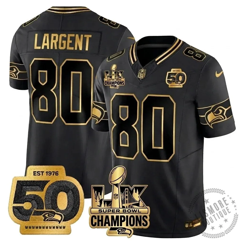 Seattle Seahawks Jaxon Smith-Njigba Super Bowl Champions Throwback Football Jersey 255 Seattle Seahawks Jaxon Smith-Njigba Super Bowl Champions Throwback Football Jersey