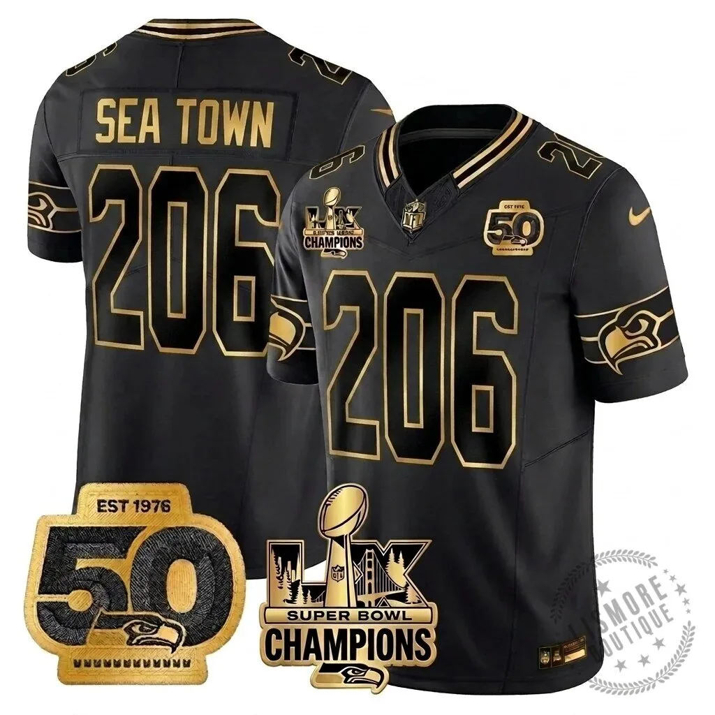 Seattle Seahawks Jaxon Smith-Njigba Super Bowl Champions Throwback Football Jersey 261 Seattle Seahawks Jaxon Smith-Njigba Super Bowl Champions Throwback Football Jersey