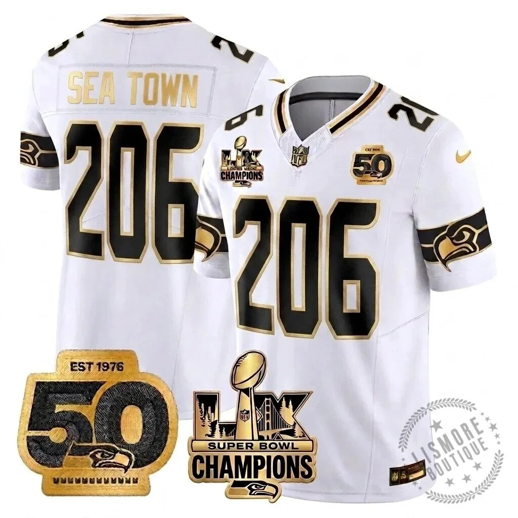 Seattle Seahawks Jaxon Smith-Njigba Super Bowl Champions Throwback Football Jersey 262 Seattle Seahawks Jaxon Smith-Njigba Super Bowl Champions Throwback Football Jersey