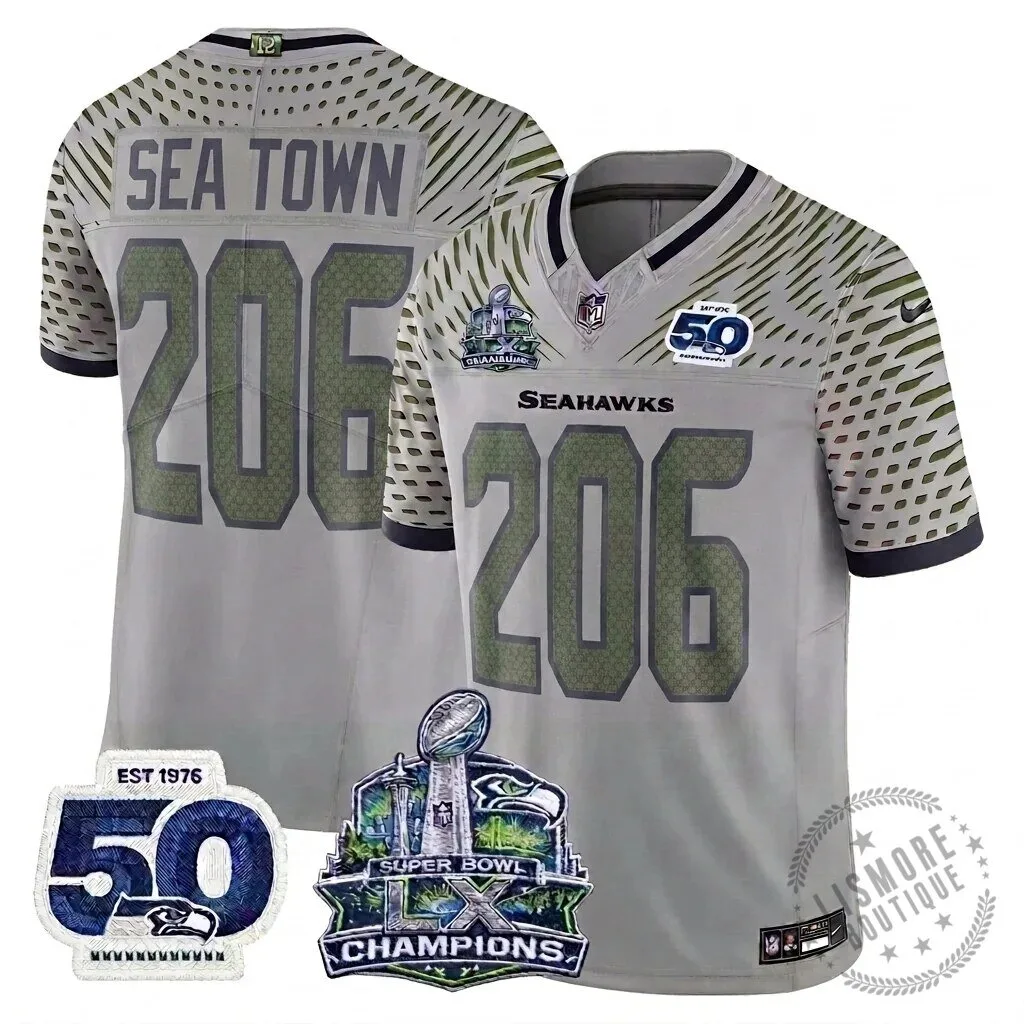 Seattle Seahawks Jaxon Smith-Njigba Super Bowl Champions Throwback Football Jersey 264 Seattle Seahawks Jaxon Smith-Njigba Super Bowl Champions Throwback Football Jersey
