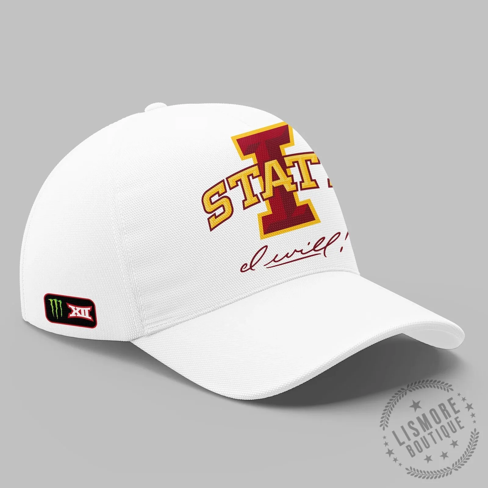 Iowa State Cyclones Football Team White and Red Striped Hoodie 8 Iowa State Cyclones Football Team White and Red Striped Hoodie