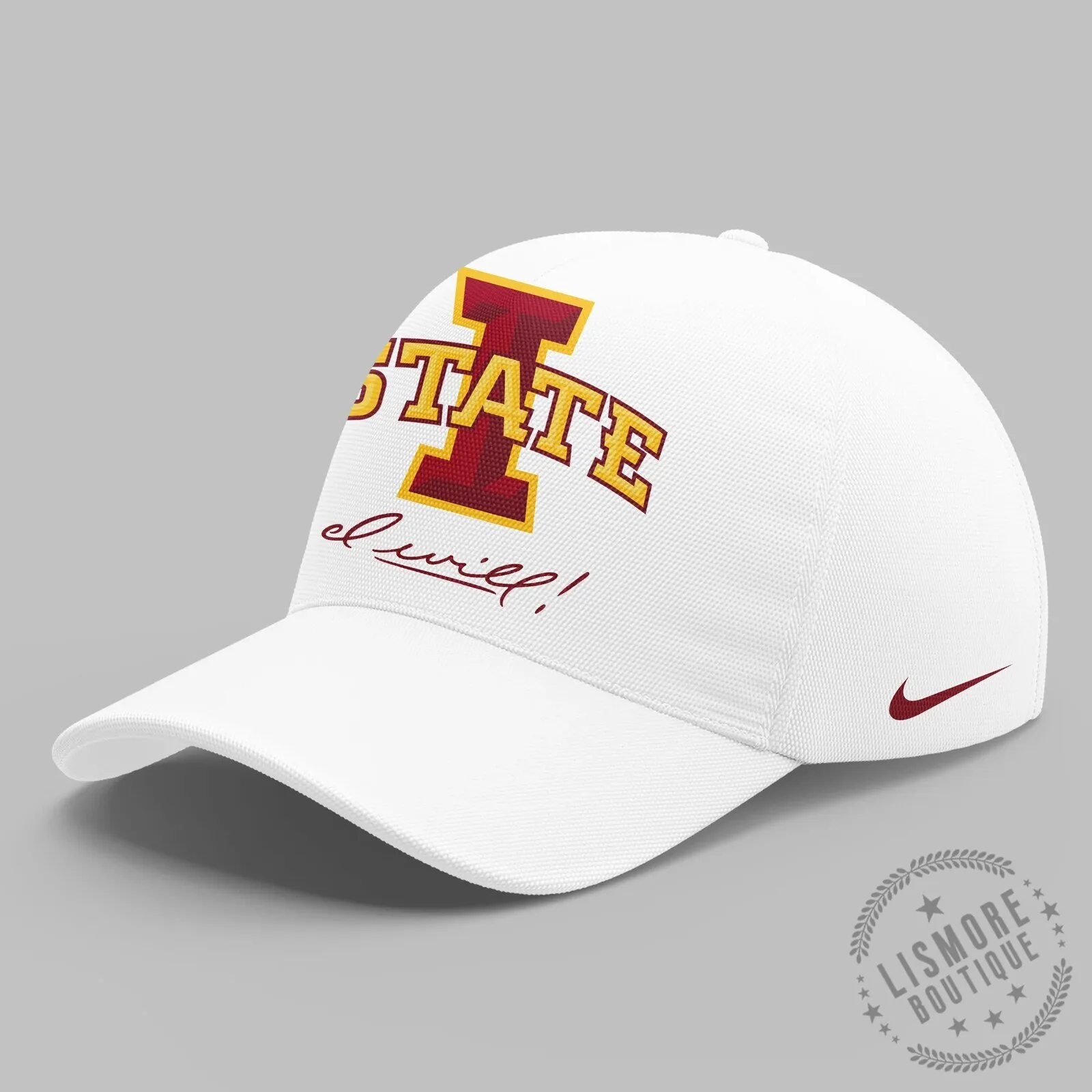 Iowa State Cyclones Football Team White and Red Striped Hoodie 9 Iowa State Cyclones Football Team White and Red Striped Hoodie