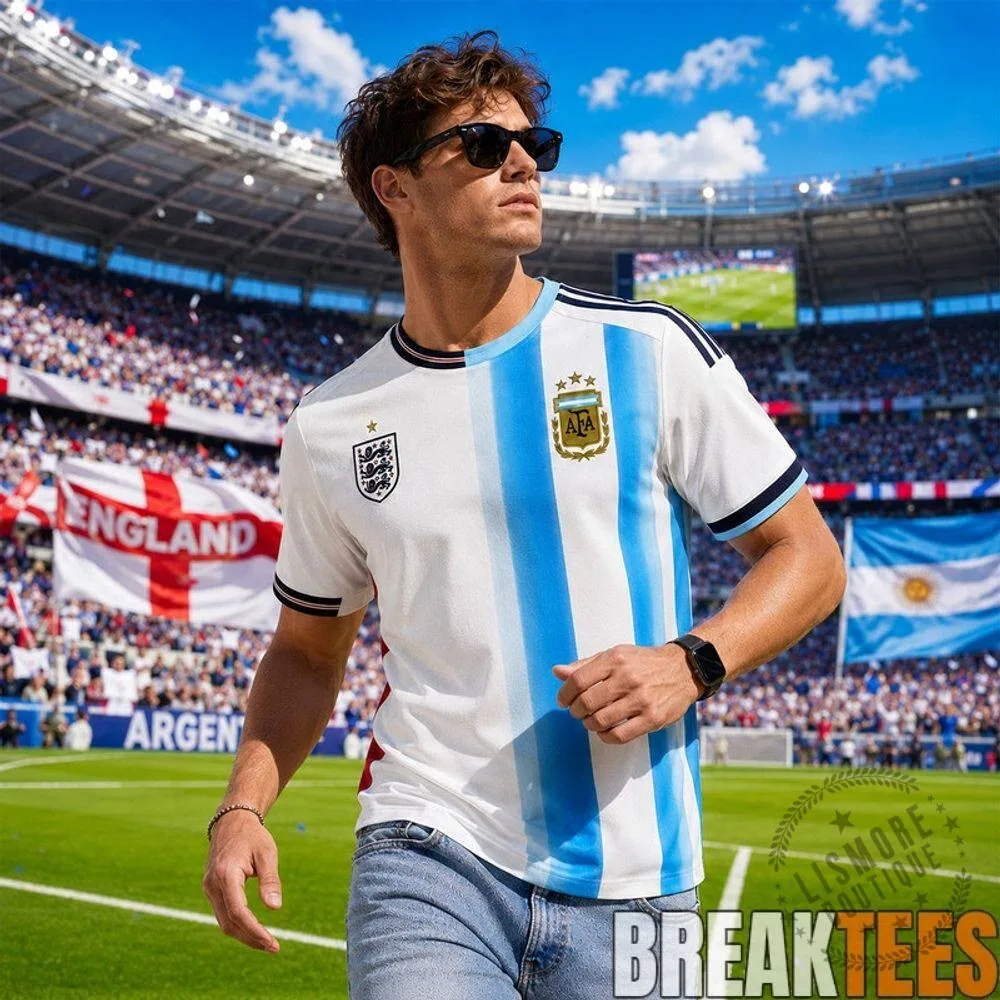 Argentina England World Cup 2026 Football Soccer Jersey