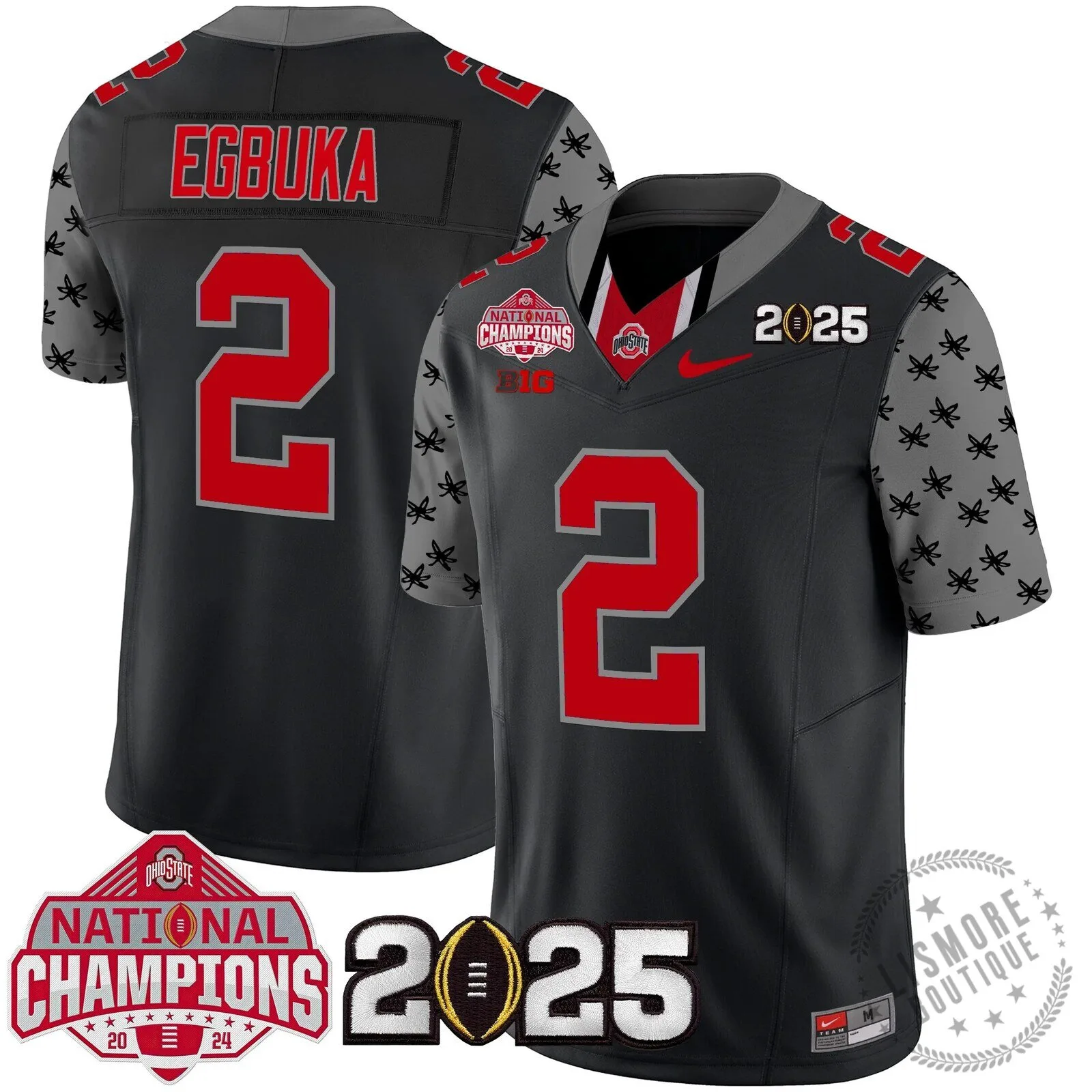 Ohio State Buckeyes National Champions 2025 Football Team Fan Jersey 67 Ohio State Buckeyes National Champions 2025 Football Team Fan Jersey