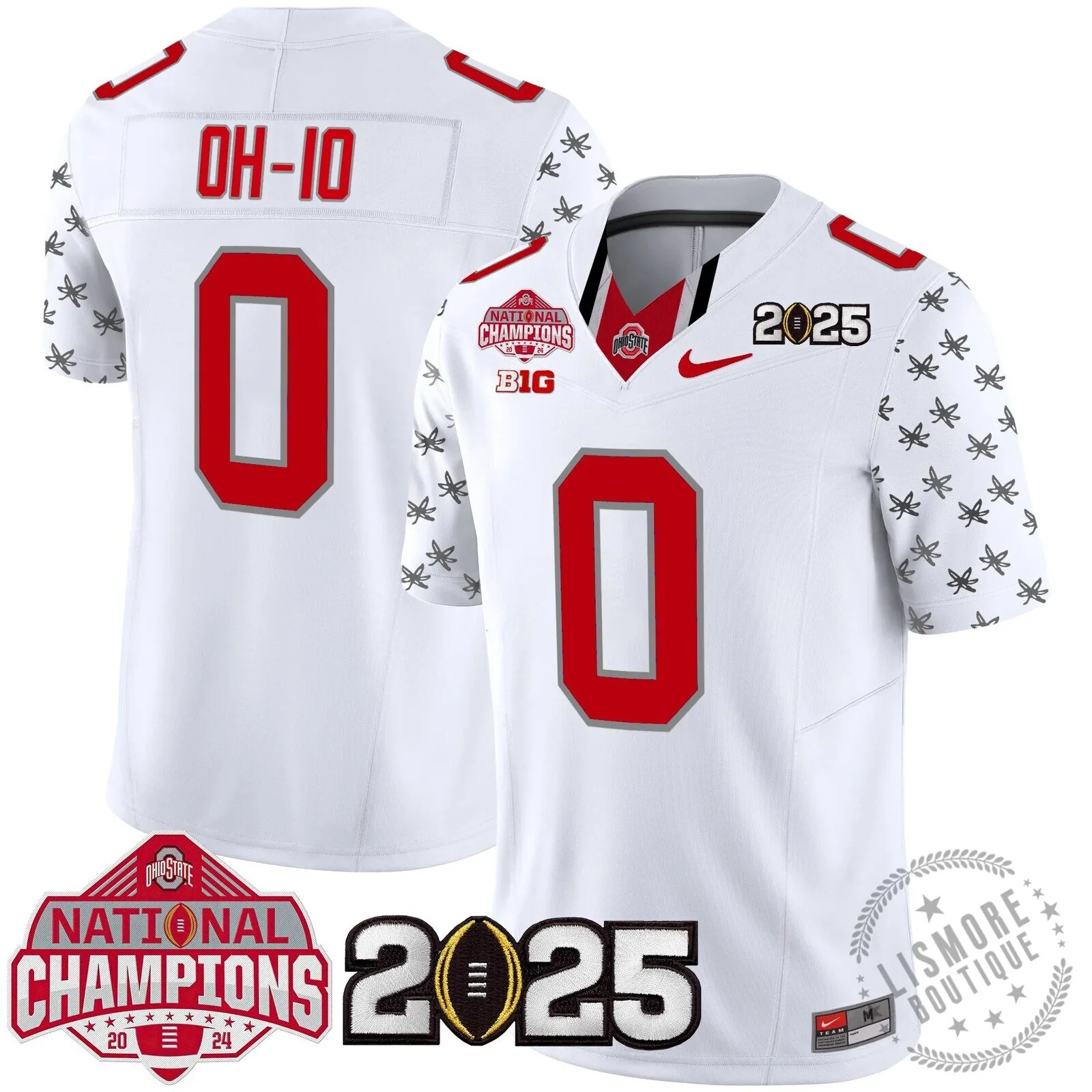 Ohio State Buckeyes National Champions 2025 Football Team Fan Jersey 70 Ohio State Buckeyes National Champions 2025 Football Team Fan Jersey