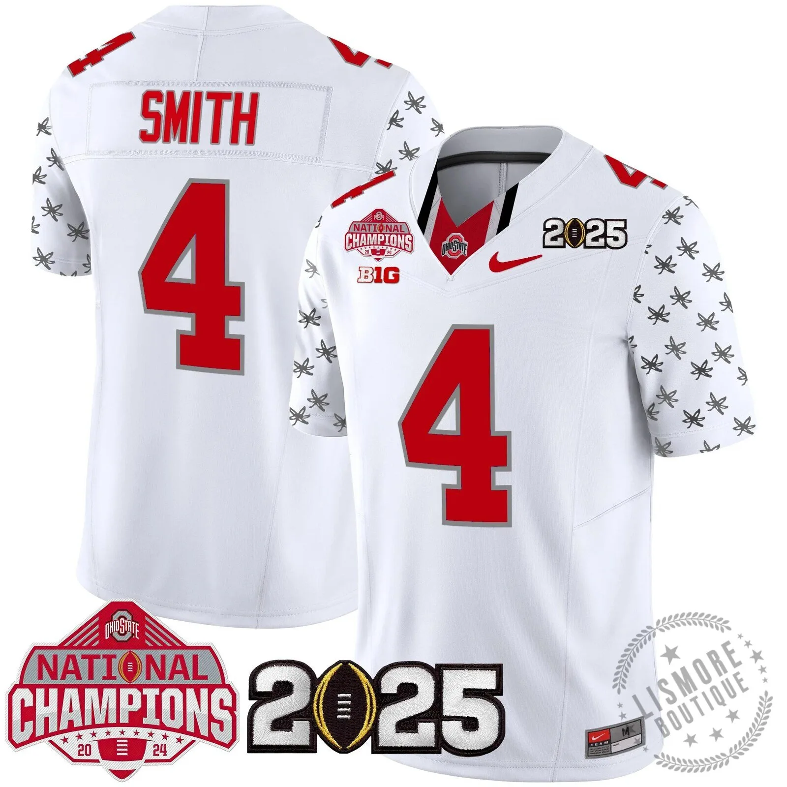 Ohio State Buckeyes National Champions 2025 Football Team Fan Jersey 71 Ohio State Buckeyes National Champions 2025 Football Team Fan Jersey
