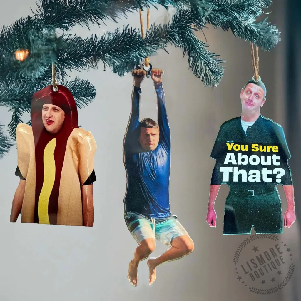 Tim Robinson I Think You Should Leave Zipline Christmas Tree Ornament Tim Robinson I Think You Should Leave Zipline Christmas Tree Ornament