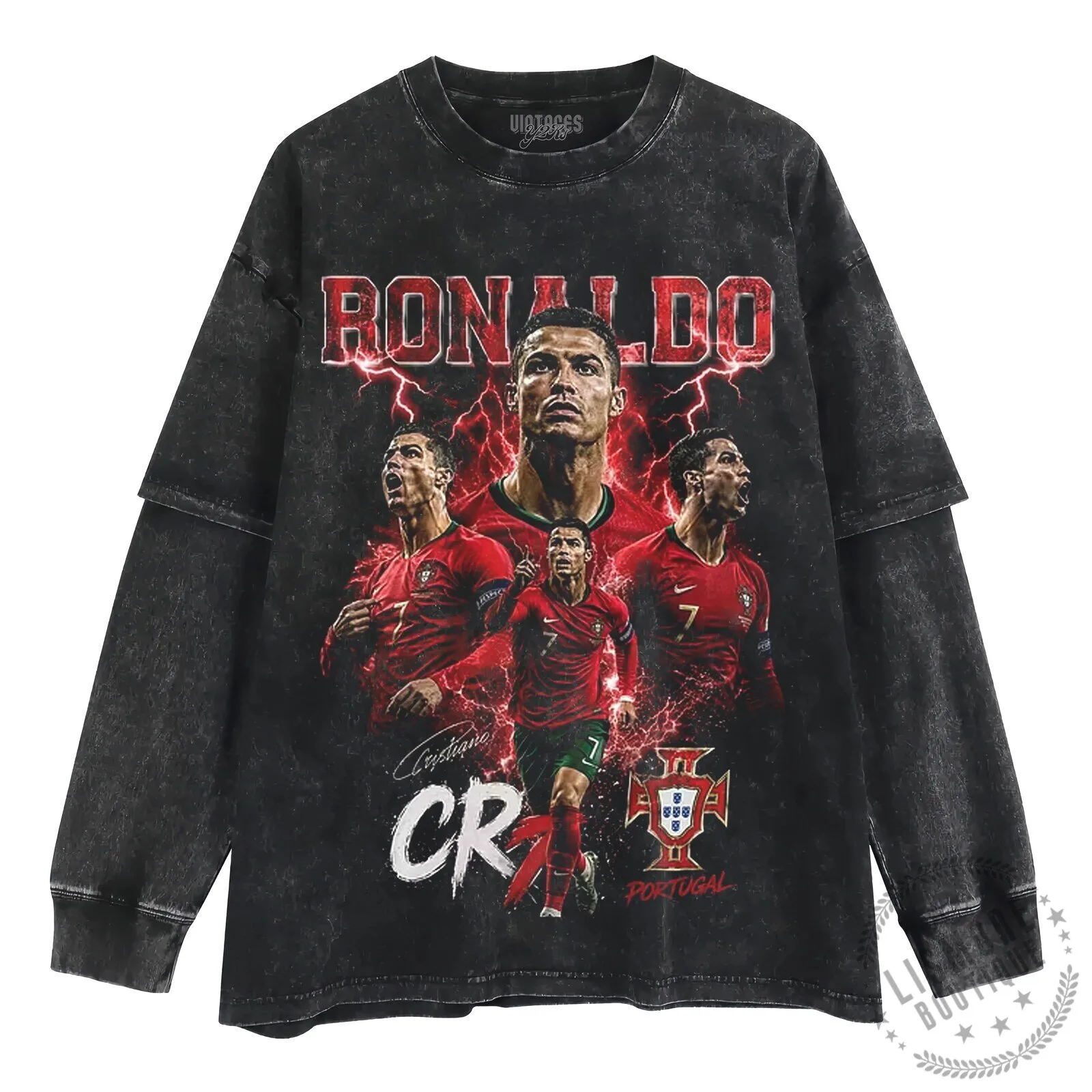 Cristiano Ronaldo Graphic Tee: Portugal Football Legend Design 10 Cristiano Ronaldo Graphic Tee: Portugal Football Legend Design