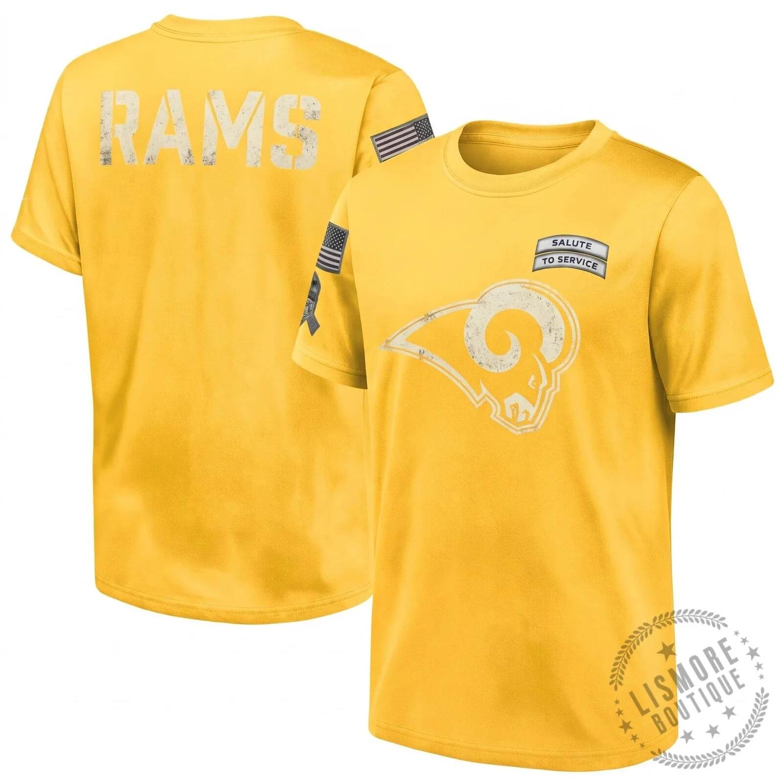 Military Appreciation T-Shirt for Los Angeles Rams Salute To Service 10 Military Appreciation T-Shirt for Los Angeles Rams Salute To Service