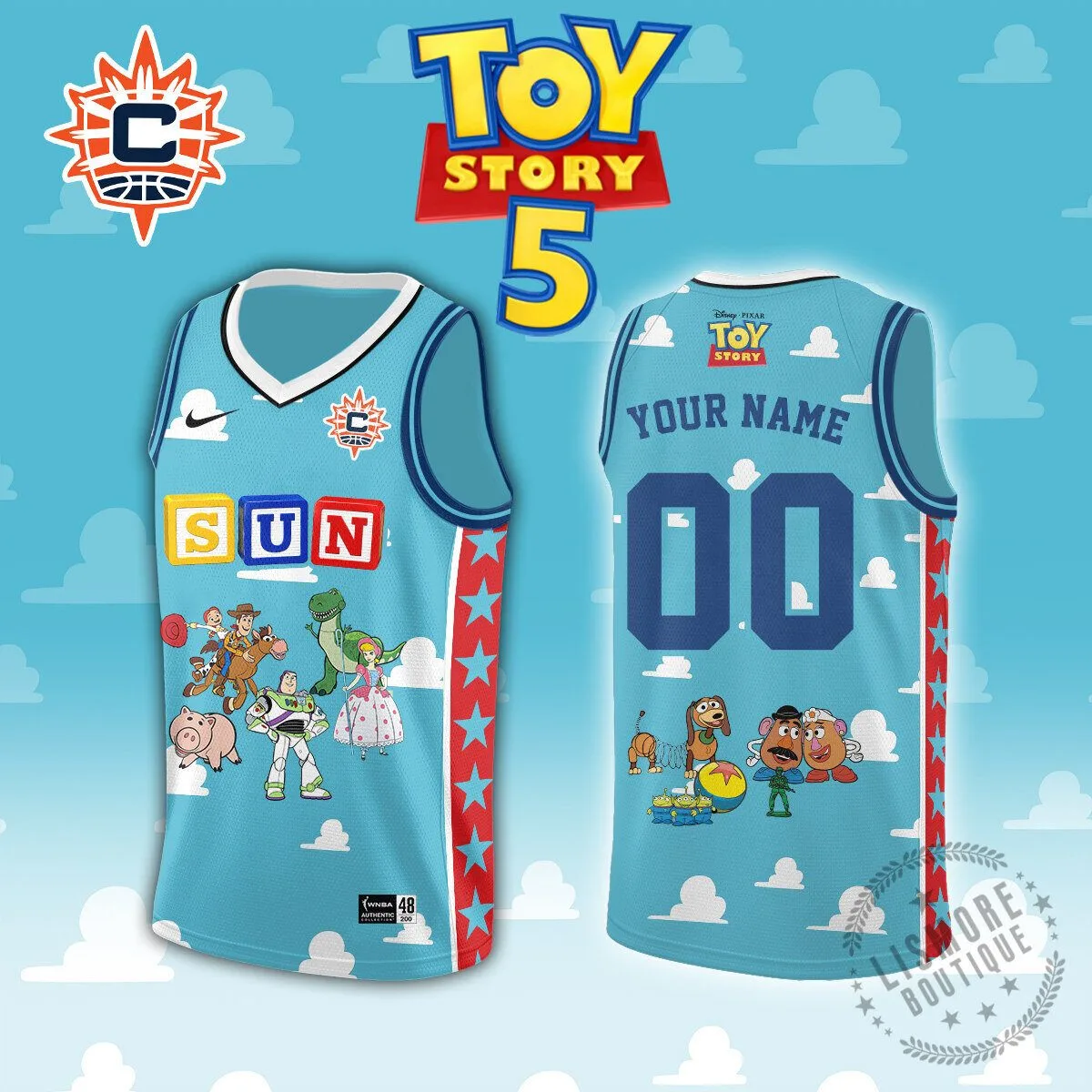 _   CS x Toy Story 5 Basketball Jersey Limited Edition 2026