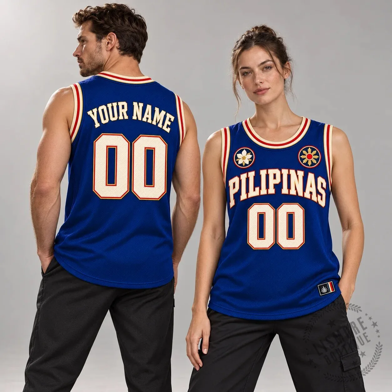 Pilipinas Heritage Custom Basketball Team Jersey with Name and Number 7 Pilipinas Heritage Custom Basketball Team Jersey with Name and Number
