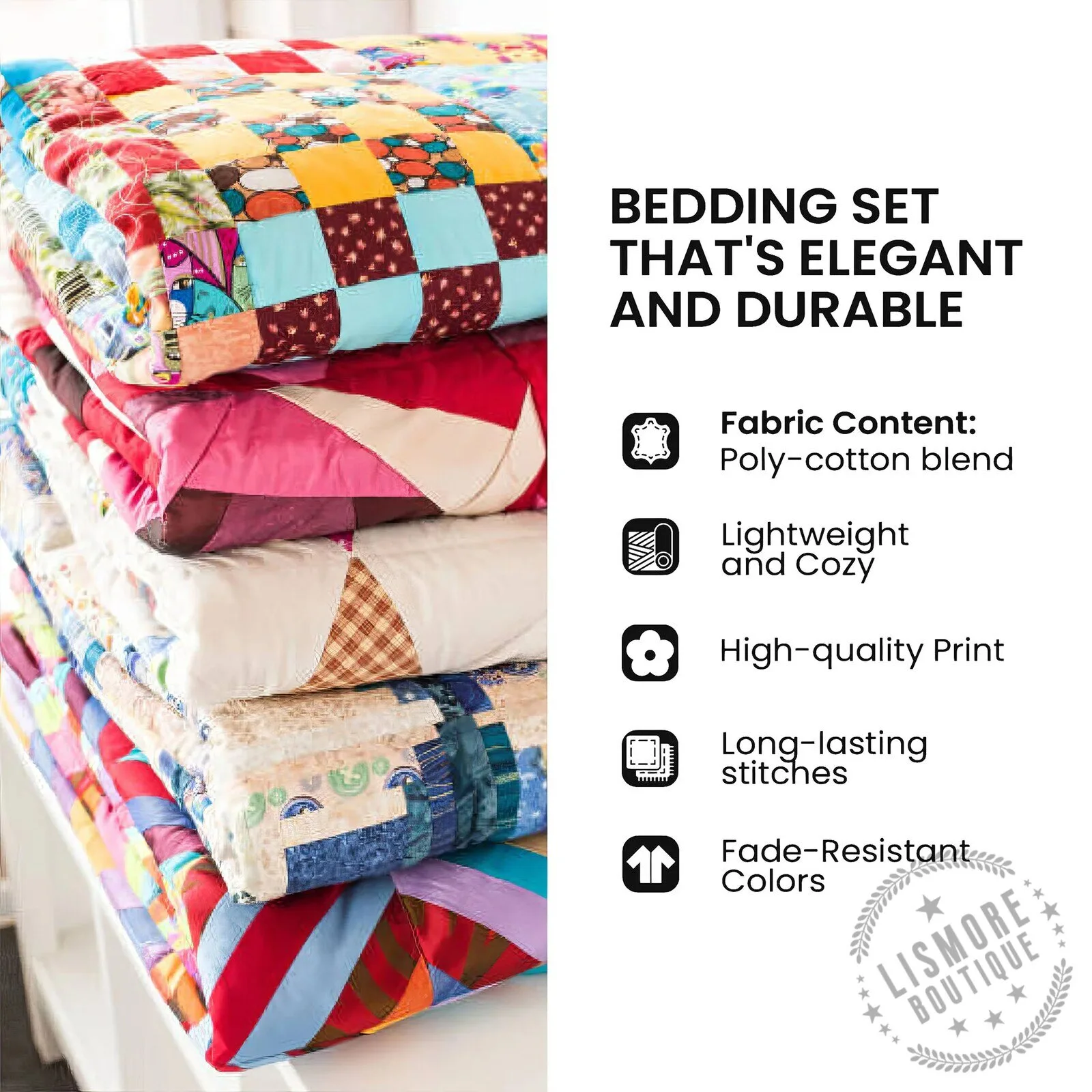 Bookish Cat Reading Books and Quill Pen Quilted Bedding Set 7 Bookish Cat Reading Books and Quill Pen Quilted Bedding Set