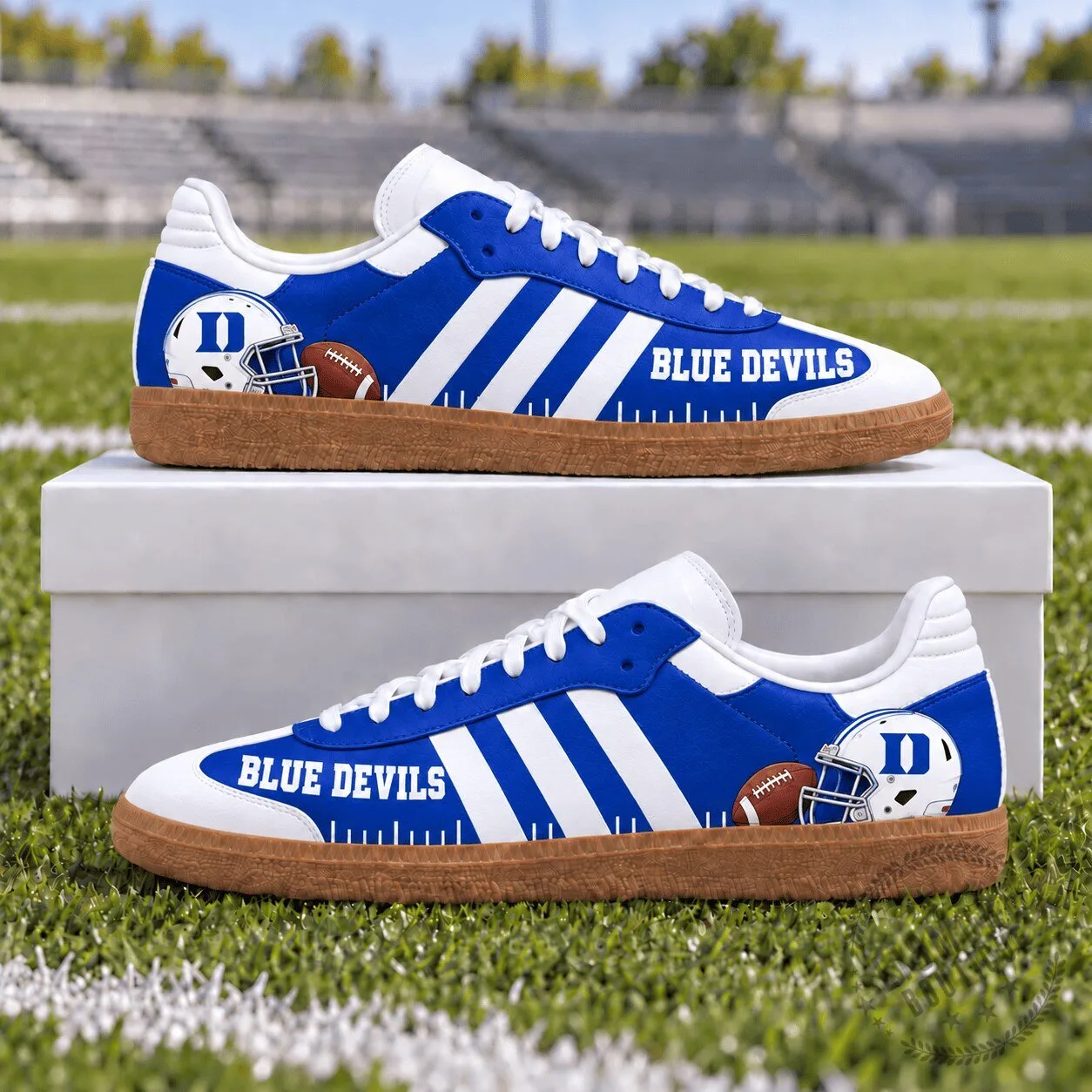 Duke Blue Devils Football Team Fan Shoes 1 Duke Blue Devils Football Team Fan Shoes