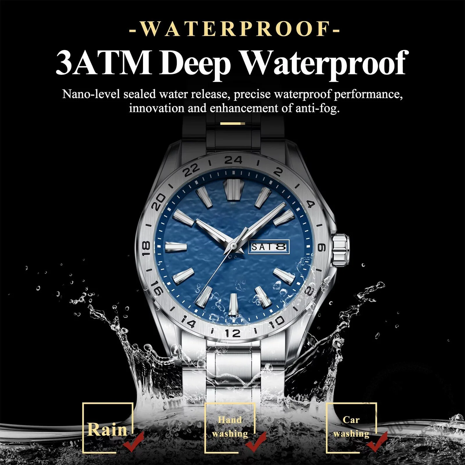 Alfa Romeo Custom Name Stainless Steel Automatic Watch for Men 14 Alfa Romeo Custom Name Stainless Steel Automatic Watch for Men